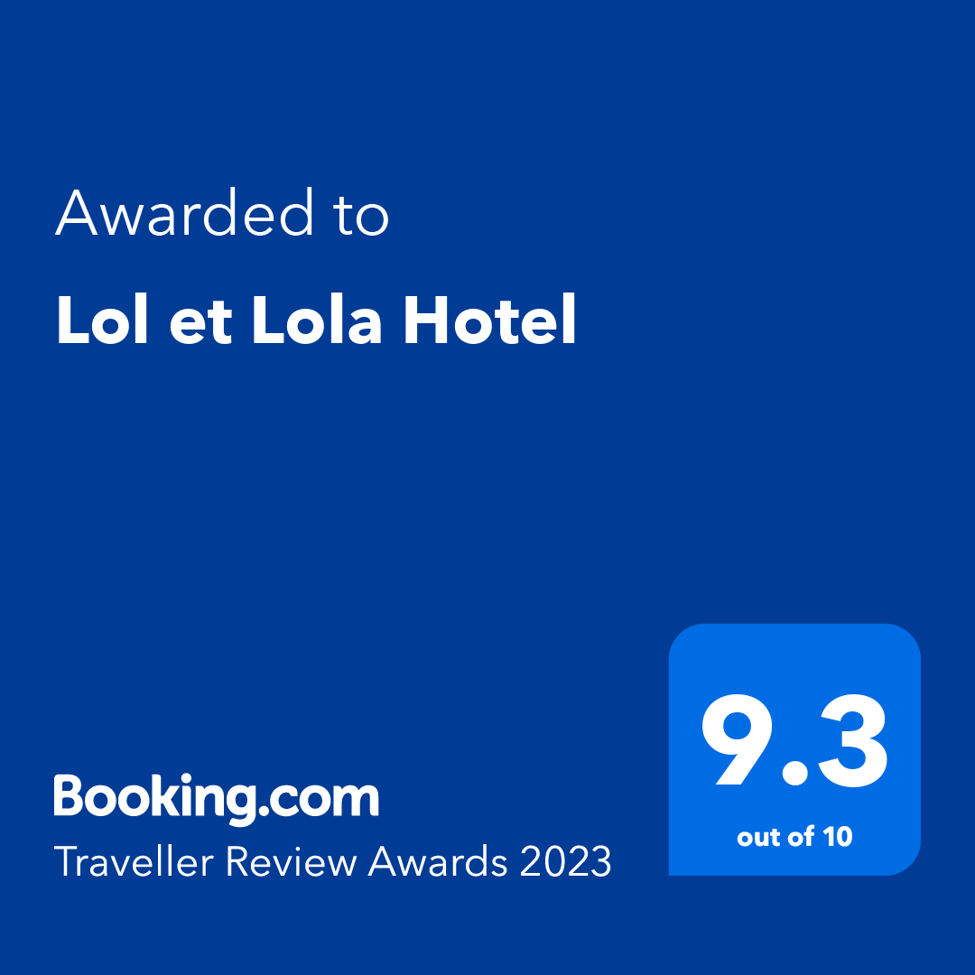 Guest Review Awards 2020 - Lol et Lola Hotel